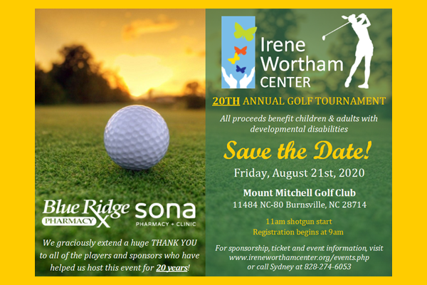 Irene Wortham Center Golf Tournament August 21st Irene Wortham Center Golf Tournament August 21st